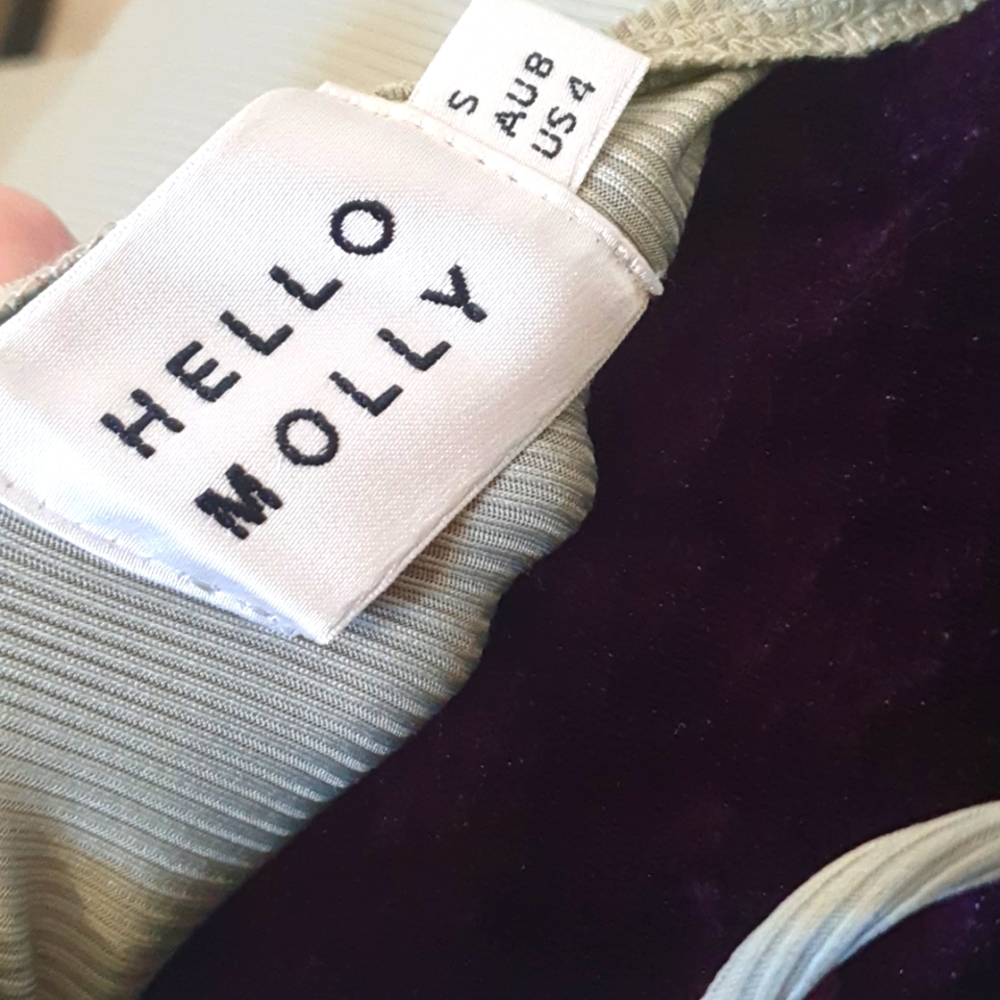 Hello Molly Size 8 Green Dress - Picture 6 of 9